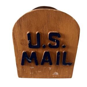 U.S. Mail Mailbox 1985 FTD Florist Planter